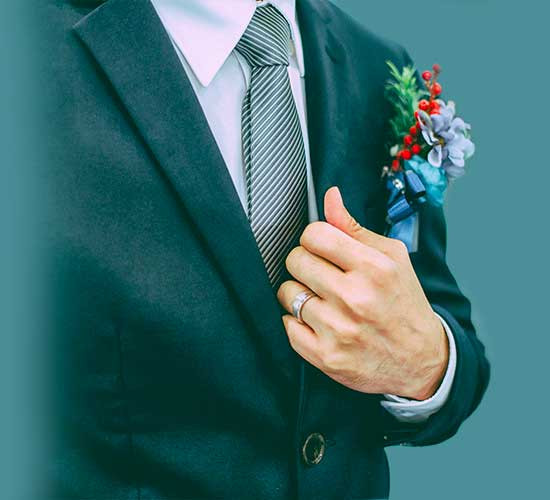 Alliance de mariage pour homme